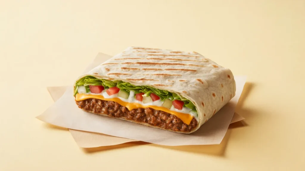 1 main item (such as a Crunchwrap Supreme, Chalupa, or Burrito)