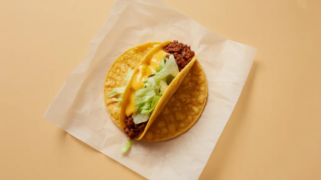 1 taco (often a Crunchy or Soft Taco)