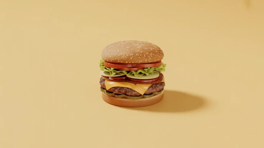 A main item burger, chicken sandwich, tacos, or tenders