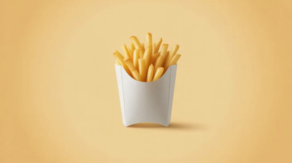 A small or medium side (often fries or similar)