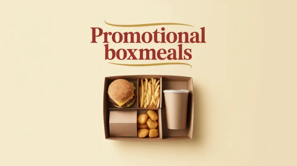 Promotional box meals