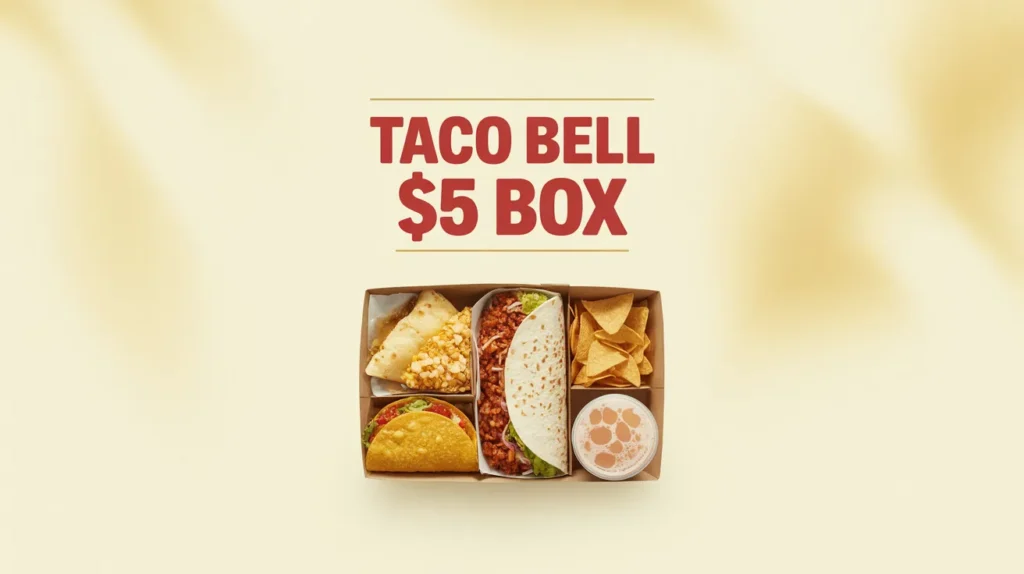 Taco Bell $5 Box