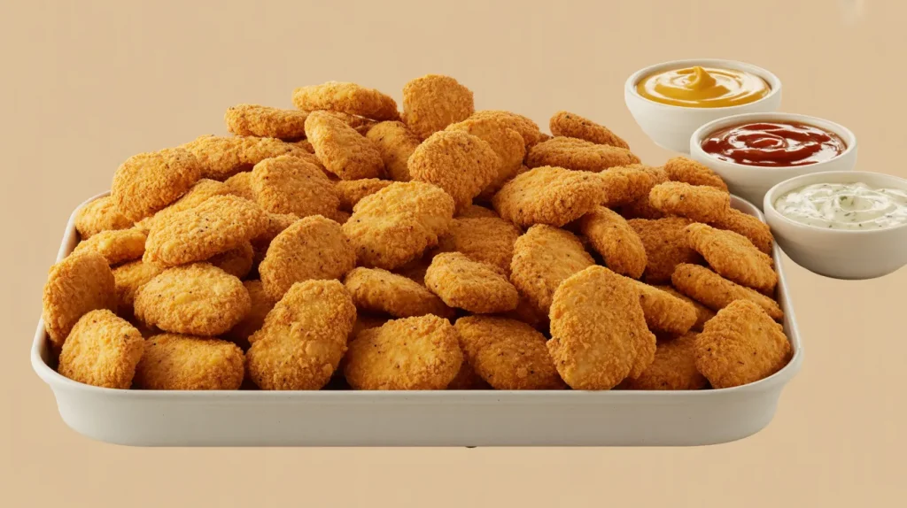 10–20 piece nuggets as shared protein