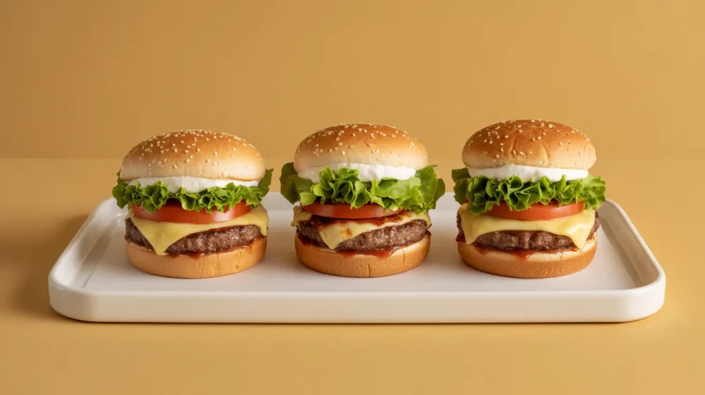 3–4 main sandwiches