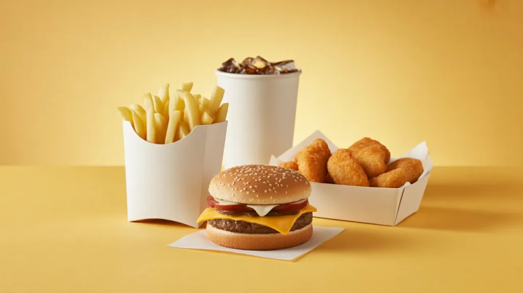 4 for 4 → entry-level bundled meal