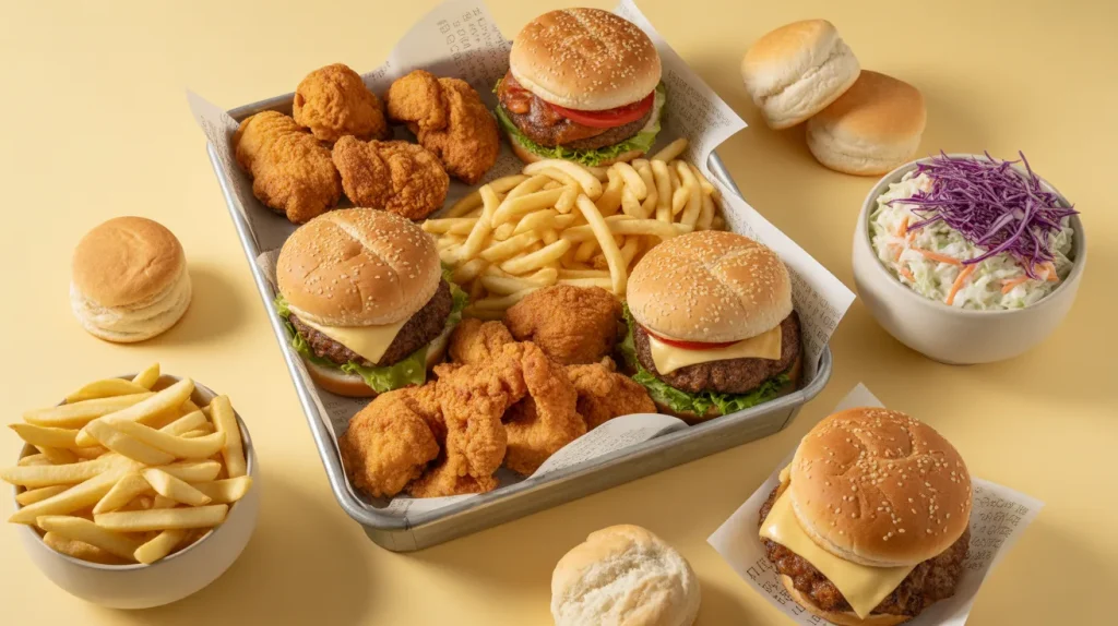 A family bundle with shared sides