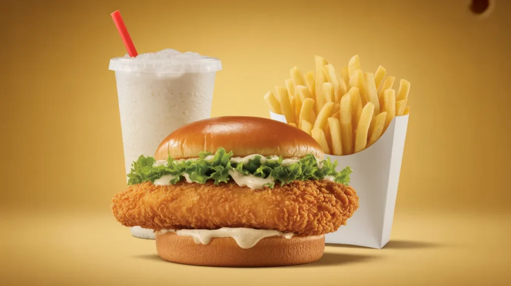 Chicken sandwich combo