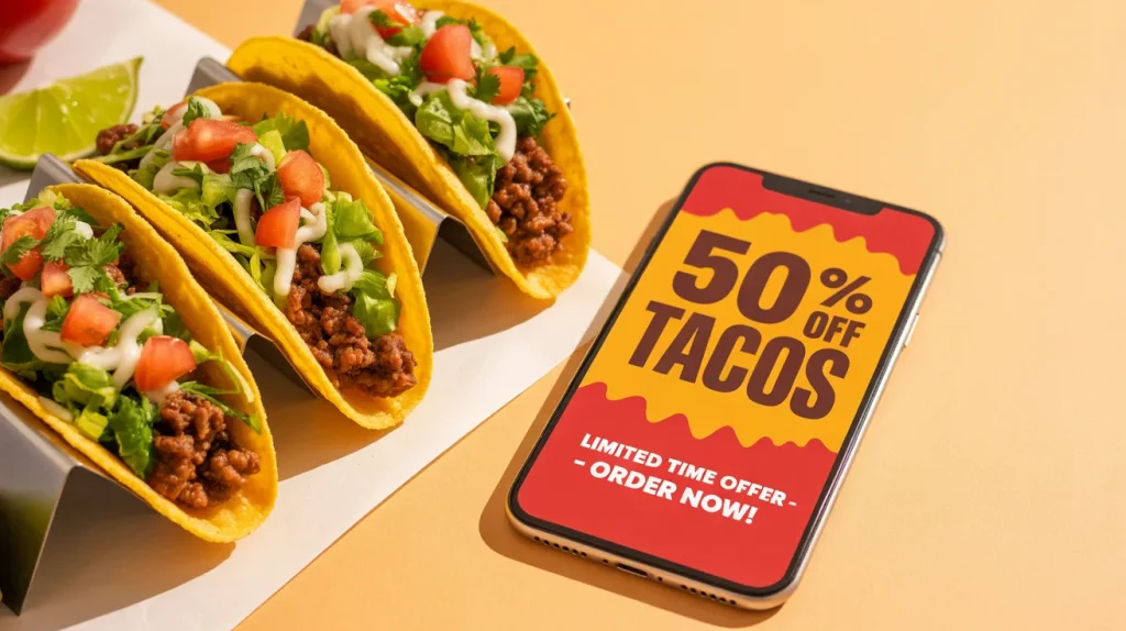 Exclusive app deals and promotions