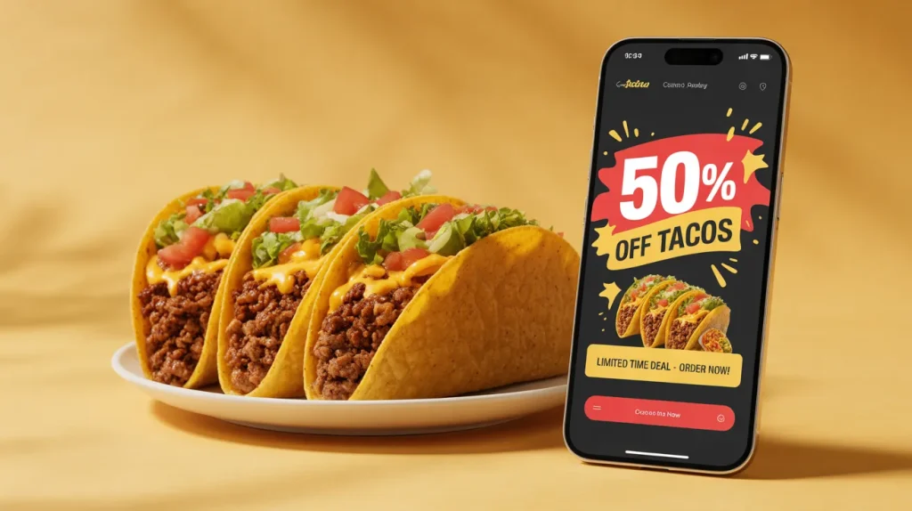 Exclusive app promotions and limited-time offers