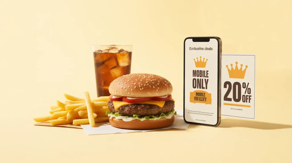 Exclusive mobile app deals