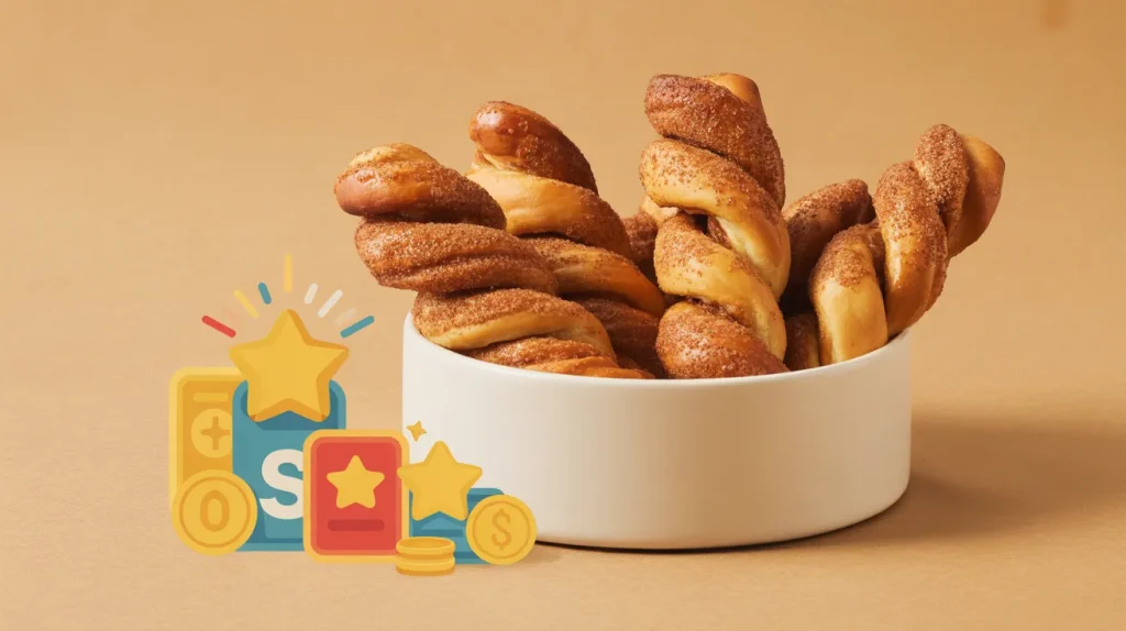 Free cinnamon twists