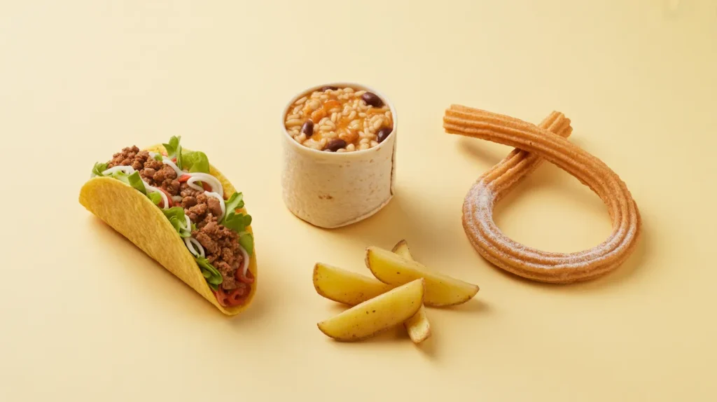 Individual value menu items