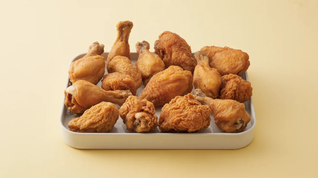 KFC Family Meal Deal 2 Multiple pieces of bone-in fried chicken