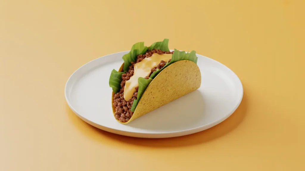 One classic taco or secondary item