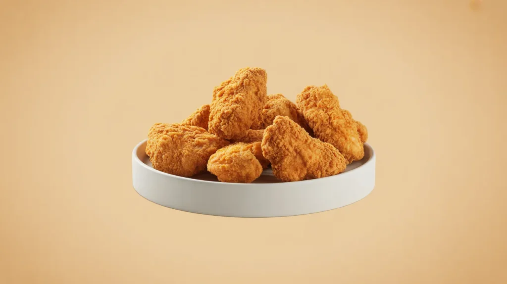 One main entrée (chicken pieces or sandwich)