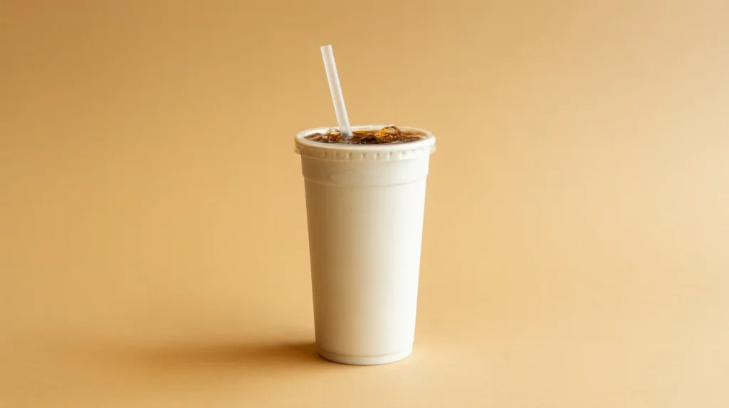 One medium fountain drink