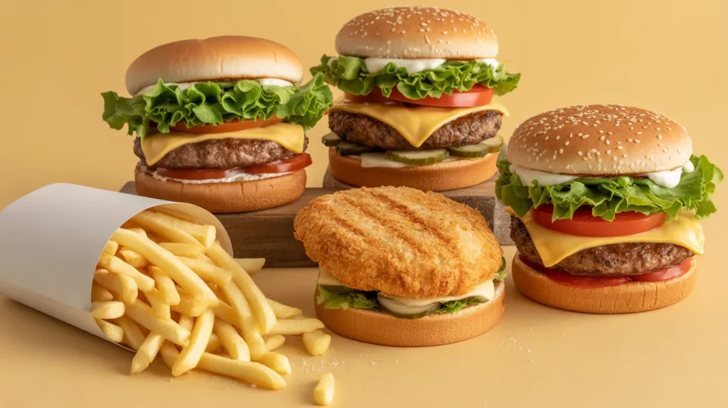 Ordering multiple sandwiches + large fries