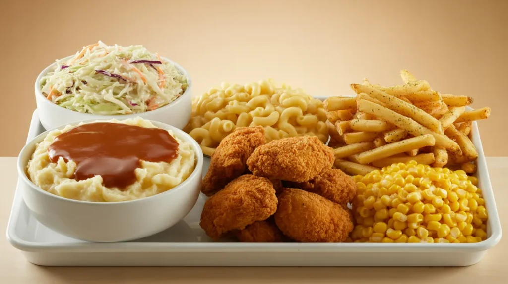 Popular side options at Kentucky Fried Chicken often include