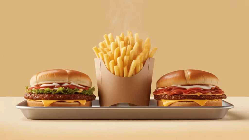 Share fries instead of ordering individual portions