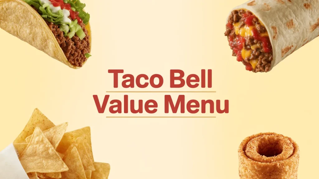 Taco Bell Value Menu