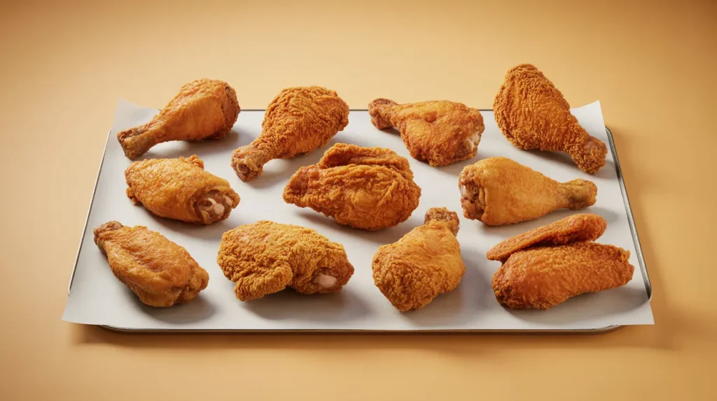 Typical 8-Piece Chicken Variety