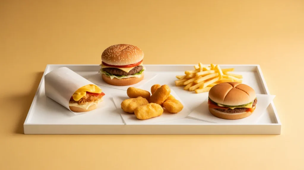 Value menu = mix-and-match individual items